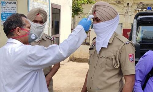पंजाब पुलिस के 17 जवान कोरोना पॉजिटिव, संगरूर में सबसे ज्यादा मामले