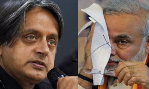 आजतक की एंकर श्वेता सिंह की टिप्पणी को शशि थरूर ने बताया सैनिकों का अपमान, कहा मुंह खोलें मोदी