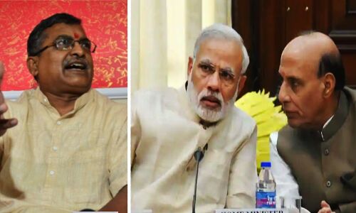 चीन पर मोदी-राजनाथ बोल नहीं पा रहे और हिंदूवादी संगठन ईंट का जवाब पत्थर से देने की ललकार लगा रहे