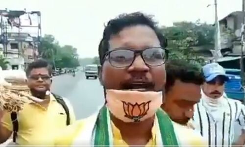 चीन के खिलाफ देशभर में प्रदर्शन, बंगाल में बीजेपी कार्यकर्ताओं ने कन्फ्यूजन में किम जोंग का पुतला फूंक दिया