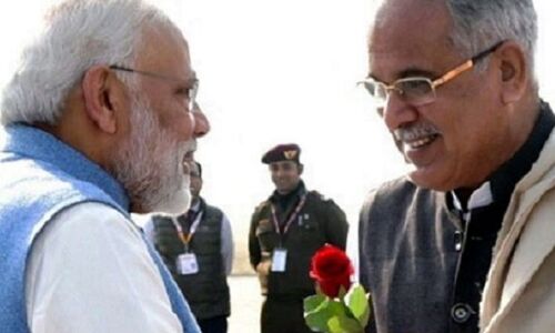 मोदी के गरीब कल्याण रोजगार अभियान पर घमासान, भूपेश बघेल ने पूछा हमें क्यों छोड़ दिया?