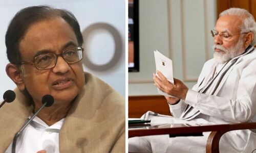 चिदंबरम का नहले पर दहला, आरजीएफ 20 लाख रुपये लौटा दे तो क्या मोदी खाली करा लेंगे कब्जे की जमीन