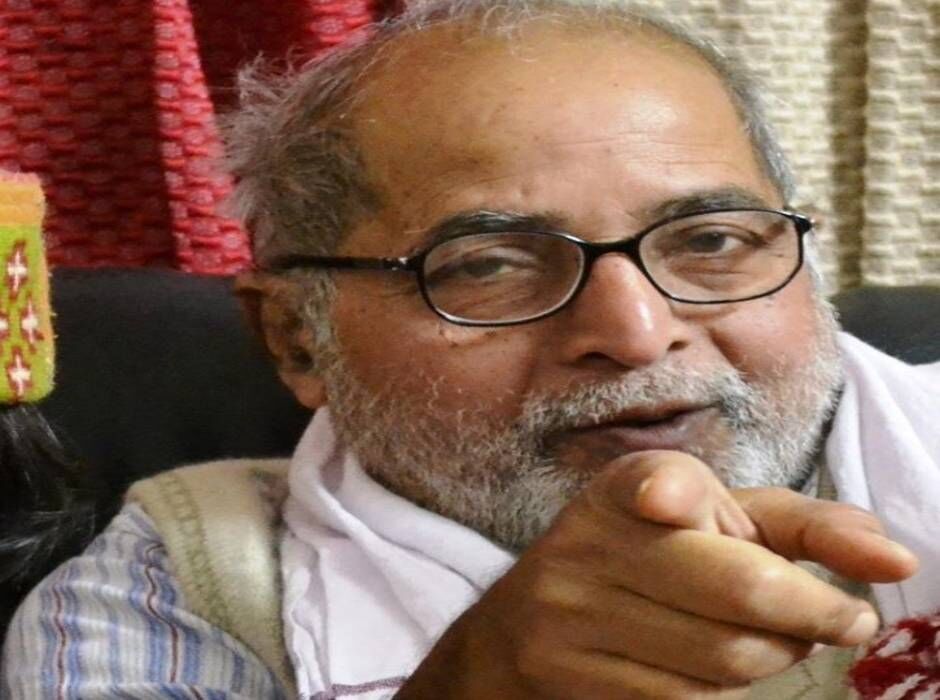 सोशल एक्टिविस्ट और मानवाधिकार कार्यकर्ता चितरंजन सिंह का निधन, पिछले लंबे समय से थे बीमार