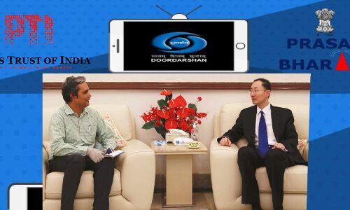 प्रसार भारती ने राष्ट्र विरोधी कवरेज को लेकर PTI की सदस्यता रद्द करने की दी धमकी