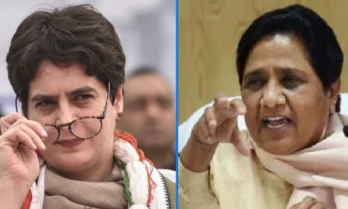 प्रियंका गांधी ने मायावती को दी सीख, विपक्ष के नेता बीजेपी के अघोषित प्रवक्ता न बनें