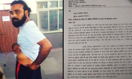 एमपी में पुलिस ने जिस वकील को मुस्लिम समझकर पीटने ​की बात कही थी, अब उसी पर दर्ज कर दिया केस