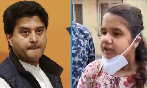 किसान कर्जमाफी को लेकर ज्योतिरादित्य के बदले रवैये पर महिला ने किया सवाल, सोशल मीडिया पर की जाने लगी उसकी बेइज्जती