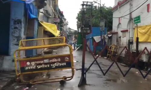 उत्तरप्रदेश में आज से फिर लाॅकडाउन लागू, जगह-जगह सुरक्षा के कड़े बंदोबस्त