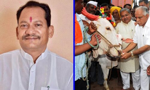 गोहत्या और गोमांस पर जल्द ही प्रतिबंध लगाएगी येदियुरप्पा सरकार- कर्नाटक के पशुपालन मंत्री