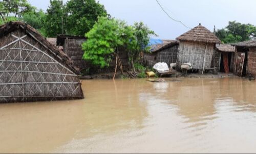 बिहार: गंगा-गंडक का पानी स्थिर होने से राहत, राज्य के आधा दर्जन जिले बाढ़ से हैं प्रभावित