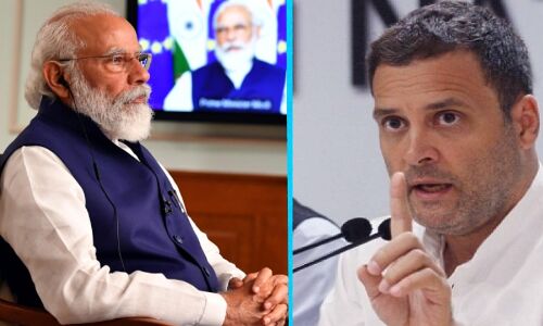 मोदी ने सत्ता में आने के लिए गढ़ी मजबूत व्यक्ति की नकली छवि - राहुल गांधी