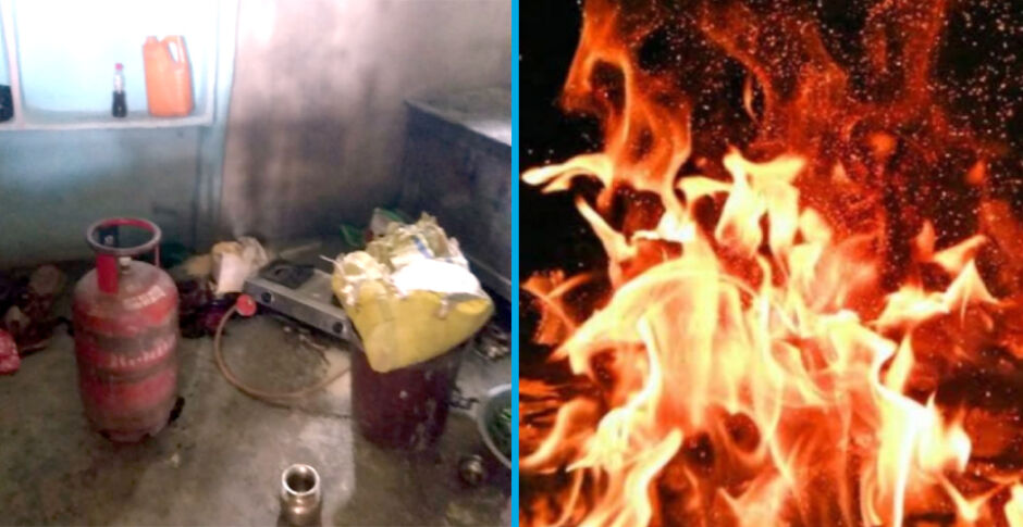 बिहार: बच्चों समेत 5 की झुलसकर मौत, गैस सिलिंडर में रिसाव से लग गई थी आग