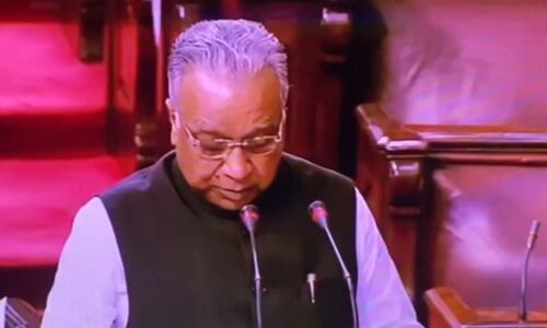 राज्यसभा के नवनिर्वाचित सांसदों का हो रहा शपथ ग्रहण कार्यक्रम, कुल 61 सांसद ले रहे शपथ