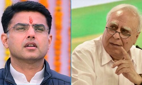 कपिल सिब्बल ने सचिन पायलट को दी नसीहत, आप जनता के सामने पार्टी का तमाशा नहीं बना सकते