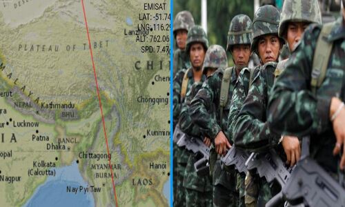 तिब्बत में चीनी सेना के ठिकानों के ऊपर से  गुजरा भारतीय खुफिया उपग्रह, PLA ने तैनात किए सैनिक