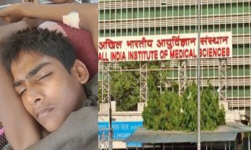 रीढ की हड्डी में चोट से परेशान अनाथ बच्चे को पहले बताया बाहरी मरीज, फिर एम्स ट्रामा सेंटर ने कहा नहीं है बेड