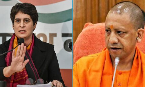 प्रियंका गांधी ने पत्र लिखकर फिर साधा योगी सरकार पर निशाना, कहा यूपी में जंगलराज