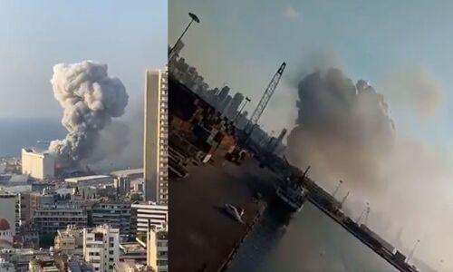 लेबनान की राजधानी बेरूत में बड़ा धमाका, अबतक 100 की मौत, बढ सकता है आंकड़ा