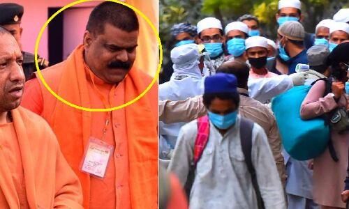 तब्लीगियों पर 11 हजार का इनाम रखने वाले हिंदू युवा वाहिनी के नेता, मां और बहन की कोरोना से मौत