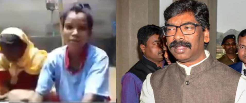 आदिवासी समाज की अंतरराष्ट्रीय फुटबॉलर संगीता सोरेन पत्तल बना कर रहीं गुजारा