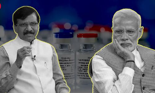 रूस ने कोरोना वैक्सीन बना ली, भारत भाभीजी पापड़ बेच रहा : संजय राउत