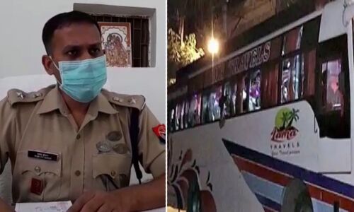 आगरा की अगवा बस इटावा से मिली, सभी यात्री सुरक्षित पहुंचे घर