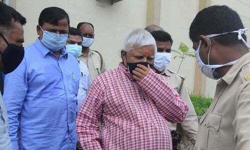 लालू प्रसाद पर फिर मंडराया कोरोना का खतरा, 9 सुरक्षाकर्मियों की रिपोर्ट पॉजिटिव