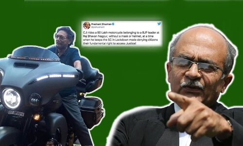 वकील ने भूषण मामले की सुनवाई के सीधा प्रसारण के लिए सुप्रीम कोर्ट का रुख किया