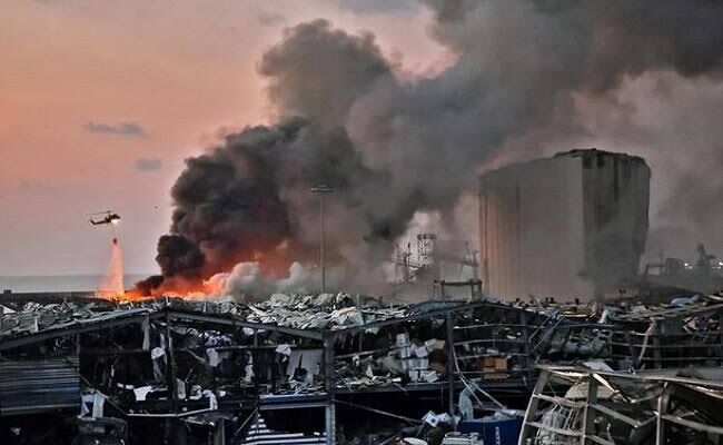 बेरूत विस्फोट में नया खुलासा, बंदरगाह पर मिले खतरनाक रसायनों के 79 कंटेनर