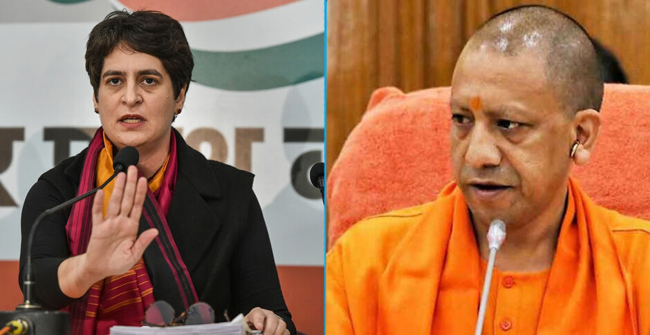 प्रियंका गांधी ने फिर साधा योगी सरकार पर निशाना, कहा दोगुना स्पीड से भाग रहा अपराध का मीटर