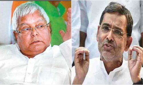 बिहार में महागठबंधन में अभी से तनातनी शुरू, उपेंद्र कुशवाहा ने लगाई लालू से गुहार