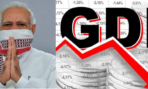 40 साल में पहली बार जीडीपी का इतना बुरा हाल, कृषि छोड़ हर क्षेत्र में बड़ी गिरावट