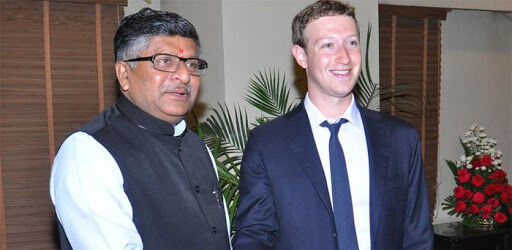 केंद्रीय मंत्री रविशंकर ने जकरबर्ग को लिखा शिकायती पत्र, कहा फेसबुक के अधिकारी देते हैं पीएम मोदी को गाली