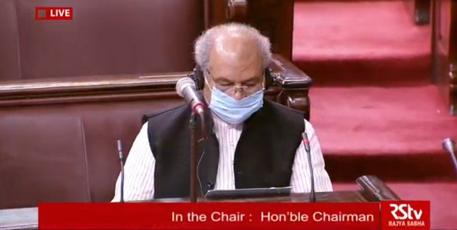 कृषि विधेयक को मोदी सरकार ने राज्यसभा में किया पेश, कांग्रेस बोली - किसानों के डेथ वारंट पर हम नहीं करेंगे साइन