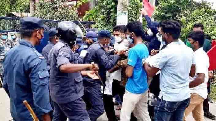 चीन के विरोध में सड़कों पर उतरे नेपाल के युवा, कई जगह प्रदर्शन