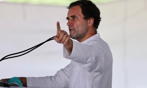 Rahul Gandhi ने हिंदुत्व पर बोला हमला, महात्मा गांधी हिंदू, गोडसे को बताया हिंदुत्ववादी