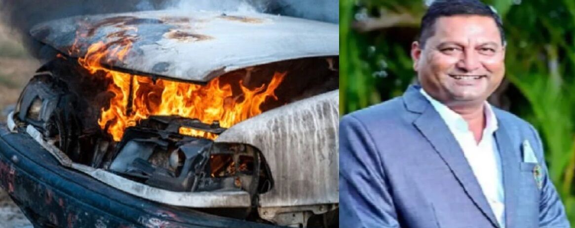 NCP नेता संजय शिंदे की जिंदा जलकर मौत, गाड़ी में रखे हैंड सैनिटाइजर से भड़क गयी थी आग