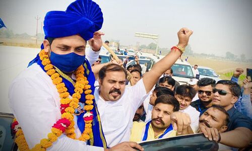 UP :  भीम आर्मी, सपा-रालोद के साथ गठबंधन के करीब,  आजाद और अखिलेश के बीच चल रही बातचीत