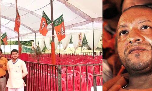 यूपी उपचुनाव : घाटमपुर पहुंचे सीएम योगी, कहा पूर्ववर्ती सरकार की नीयत में था खोट