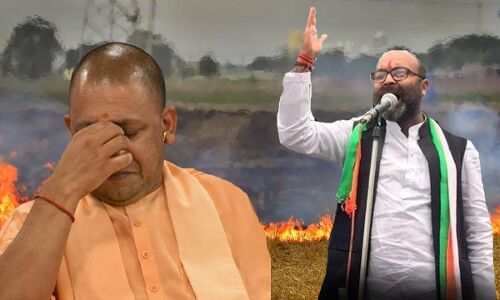 पराली निस्तारण के बहाने किसानों को जेल भेजकर उनका उत्पीड़न कर रही है योगी सरकार - अजय लल्लू