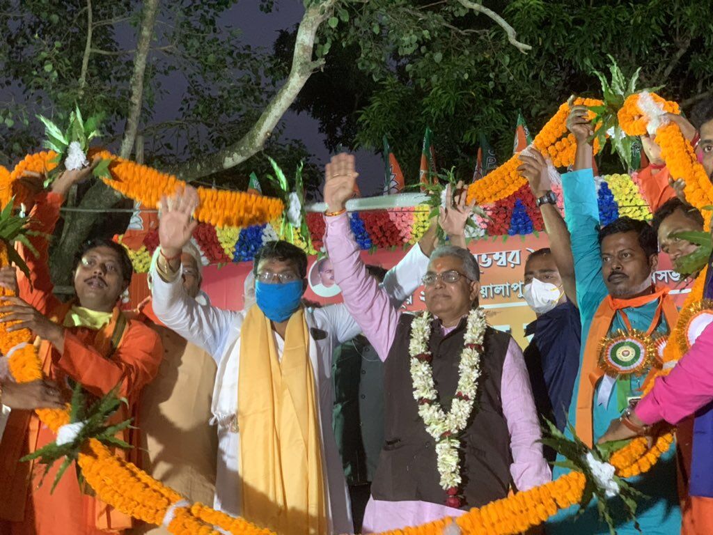 बंगाल भाजपा अध्यक्ष दिलीप घोष की चेतावनी, ममता बनर्जी के लोग सुधर जाएं, नहीं तो हड्डी-पसली तोड़ भेज देंगे श्मशान