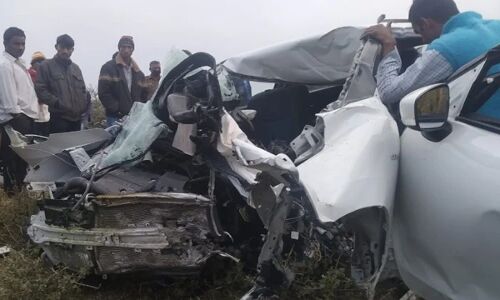 मुंडन संस्कार में शामिल होने जा रहे एक ही परिवार के 6 लोगों की मौत, भीषण सड़क हादसे में 4 अन्य घायल