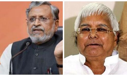 लालू यादव जेल से फोन कर विधायकों को खरीदने की कर रहे कोशिश, सुशील मोदी का आरोप