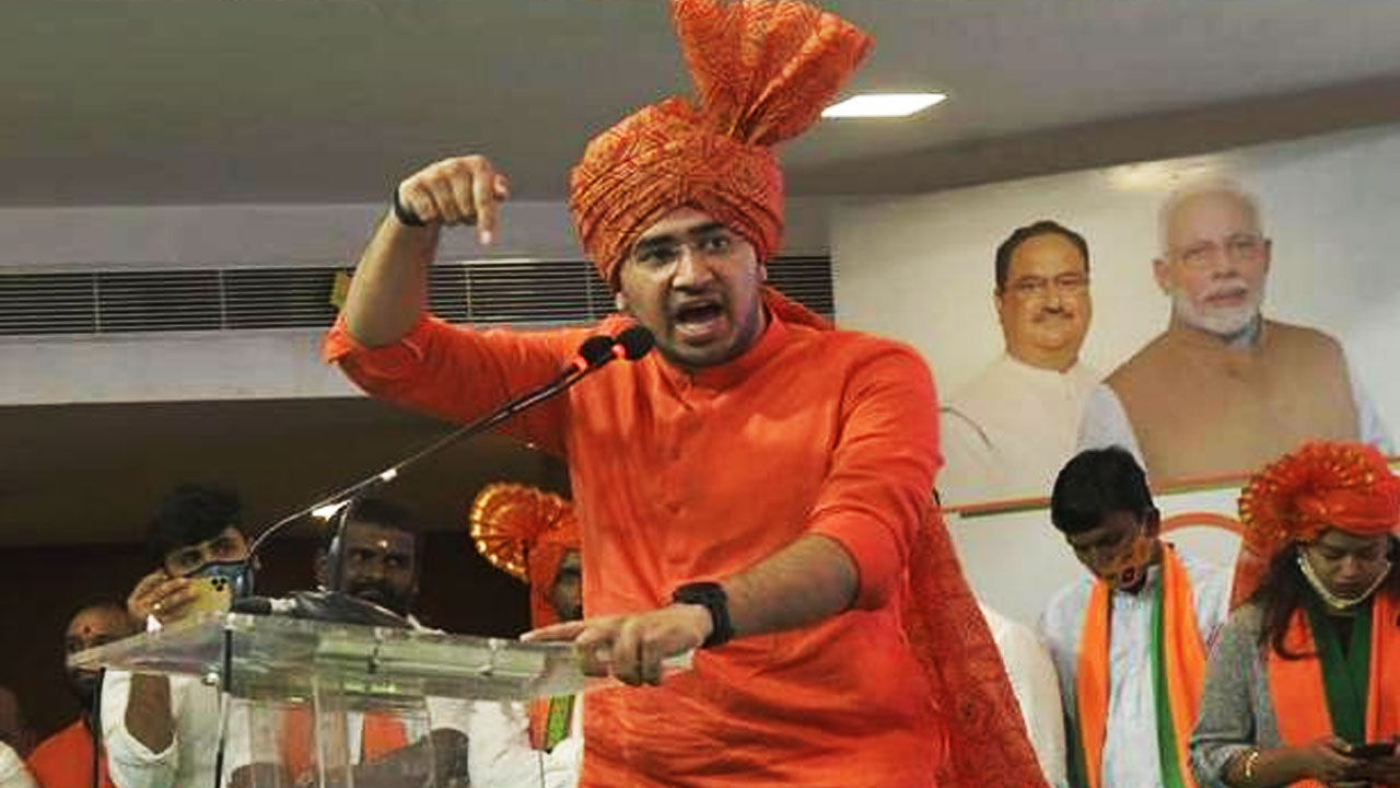 अरब की मुस्लिम महिलाओं पर छिछोरी टिप्पणी कर चुके BJP सांसद तेजस्वी सूर्या ने अब बताया क्यों जरूरी है ट्वीटर-फेसबुक पर कंट्रोल