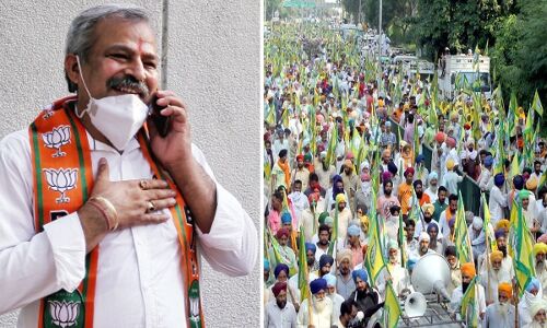 कांग्रेस और केजरीवाल ने हजारों किसानों को भड़काकर बुलाया दिल्ली- बीजेपी