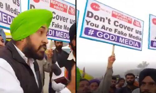 आंदोलनकारी किसानों ने तीन बड़े मीडिया हाउसों का किया बायकॉट, आज तक की रिपोर्टर ने मांगी माफी