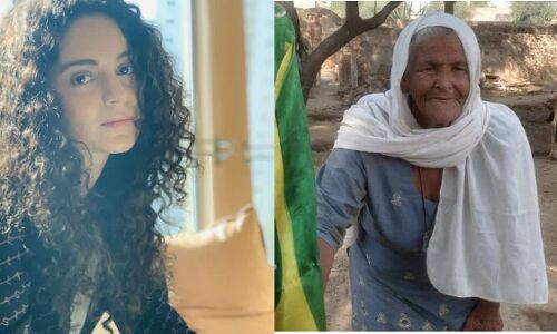 100 रुपये में प्रदर्शन करने वाली दादी बयान देकर कंगना राणावत घिरीं,  लोगों ने कहा चुपचाप माफी मांगो