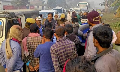 बिहार के जंगलराज के गवाह बने बीजेपी प्रदेश अध्यक्ष, जनता ने घेरा तो फेसबुक पर लिखा पोस्ट