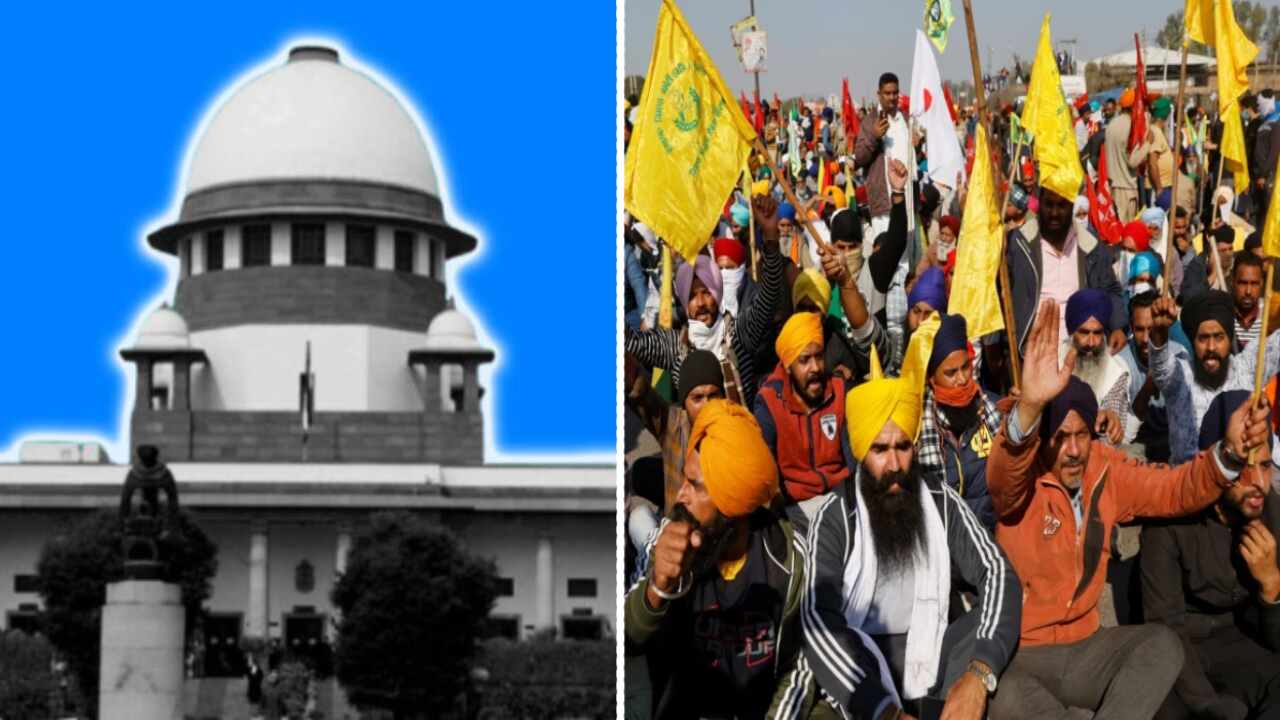दिल्ली की सीमाओं पर प्रदर्शन कर रहे किसानों को हटाने के लिए सुप्रीम कोर्ट में याचिका दायर