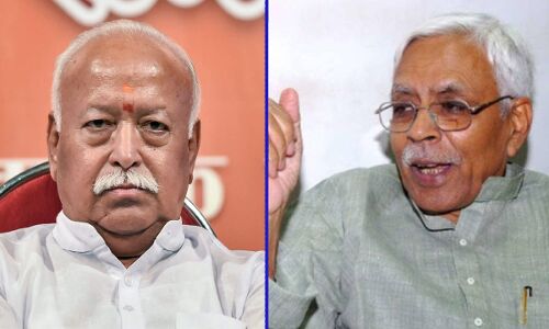 RJD के राष्ट्रीय प्रवक्ता शिवानंद तिवारी ने कहा, बिहार में हैं मोहन भागवत लेकिन किसानों पर साधे हुए हैं चुप्पी